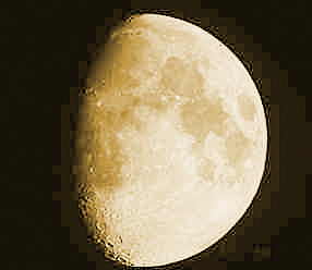 Zunehmender Mond